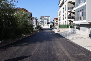 Başkan Özlü Asfalt Çalışmalarını İnceledi 