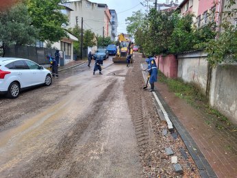 Gebze Belediyesi’nden Sağanak Yağışa Karşı Kapsamlı Mücadele