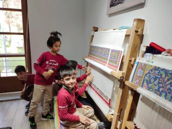 Minik Öğrenciler Hereke Halısı’nın Sırrını Keşfetti!