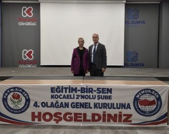 Eğitim Bir-Sen Kocaeli 2 No’lu Şubede Bayrak Değişimi!
