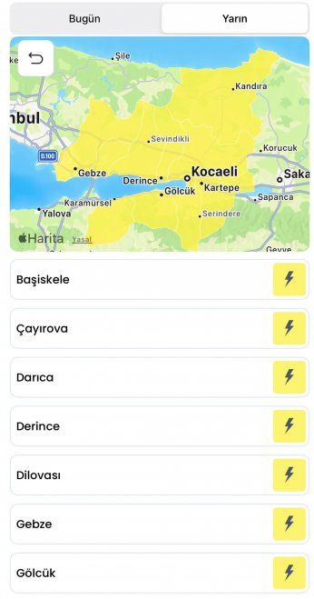 Valilik bu kez sarı kodla uyardı! 