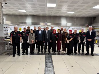 Başkanvekili Obuz Aşevini İnceledi