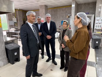 Başkanvekili Obuz Aşevini İnceledi