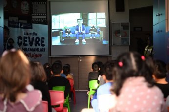 Kartepe'de Kiraz ve Kestane animasyonu ilgi görüyor 