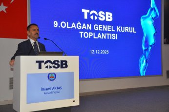 TOSB 9 ncu Genel Kurulunu Gerçekleştirdi 