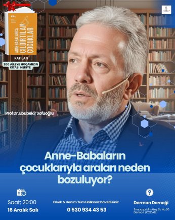 Prof.Dr.Ebubekir Sofuoğlu Derince'ye Geliyor 