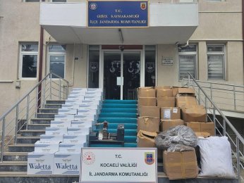 Darıca'da Kaçak Tütün Operasyonu 