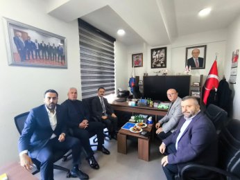 Lastik-İş Vali Aktaş'ı Konuk Etti