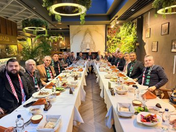 Başkanlar Yemekte Bir Araya Geldi 