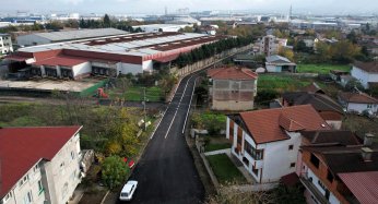 Gölcük'te 150 sokak ve caddede üstyapı seferberliği 