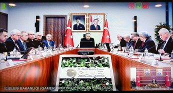 Bakan Yerlikaya;Yeni Yıl Tedbirlerine Hazırlık Toplantısına Katıldı 