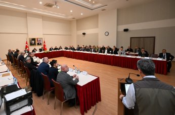 İl Hayvanları Koruma Kurulu Toplantısı Vali Aktaş Başkanlığında Yapıldı 