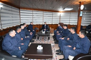 Vali Aktaş'tan yılbaşı ziyaretleri