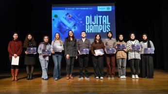 Dijital Kampüs'te yetişen 235 genç sertifikalarını aldı 