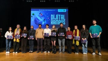 Dijital Kampüs'te yetişen 235 genç sertifikalarını aldı 