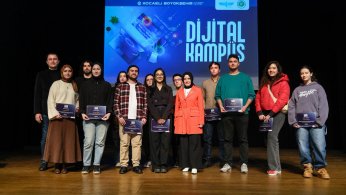 Dijital Kampüs'te yetişen 235 genç sertifikalarını aldı 
