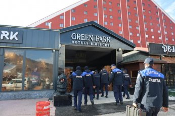 Green Park Kartepe Resort Otel Mühürlendi 