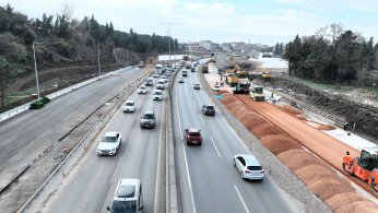 Başiskele Koridor Projesi'nde ilk bağlantı trafiğe açıldı 