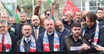 Filistin İçin Tek Yürek Olundu 