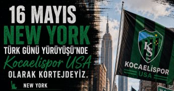 Türk Günü’nde Kocaelispor Rüzgârı Esecek