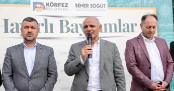 Körfez Belediyesi personeli bayramlaştı