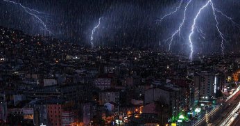 Kuvvetli Sağanak ve Fırtına Uyarısı