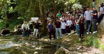 Gençler Kanyonun Büyüsüne Kapıldı