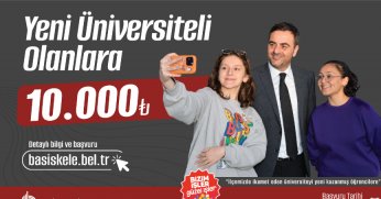 Üniversiteyi Kazanana 10 Bin TL