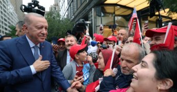 Türkevi'nde coşkulu karşılama.