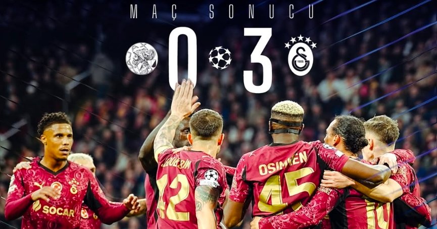 Galatasaray 3 puanı 3 golle aldı 