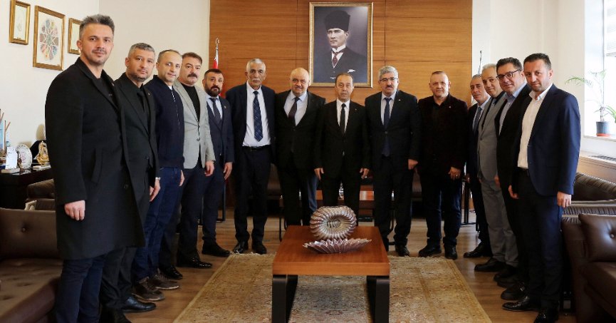 MHP İl Başkanı Akın ve Yönetimi'nden KOTO'ya ziyaret 