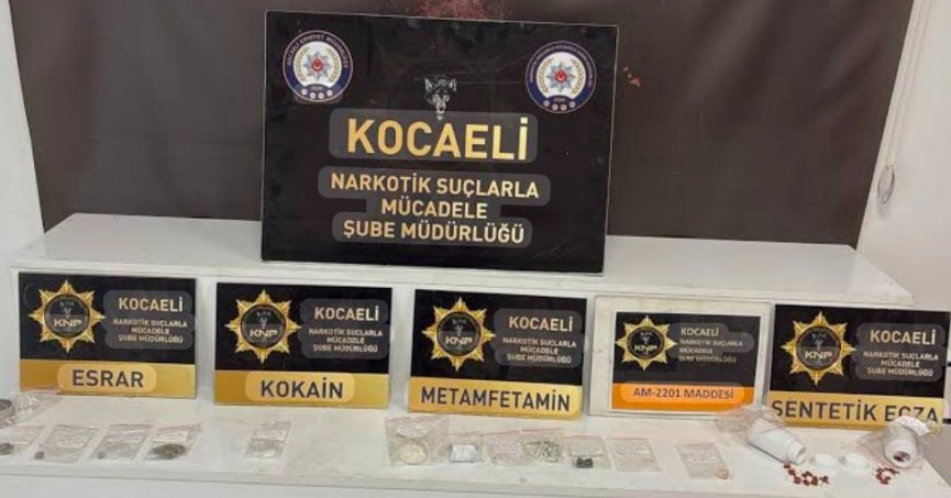 KOCAELİ’DE NARKOTİK OPERASYONLARI: 20 TUTUKLAMA