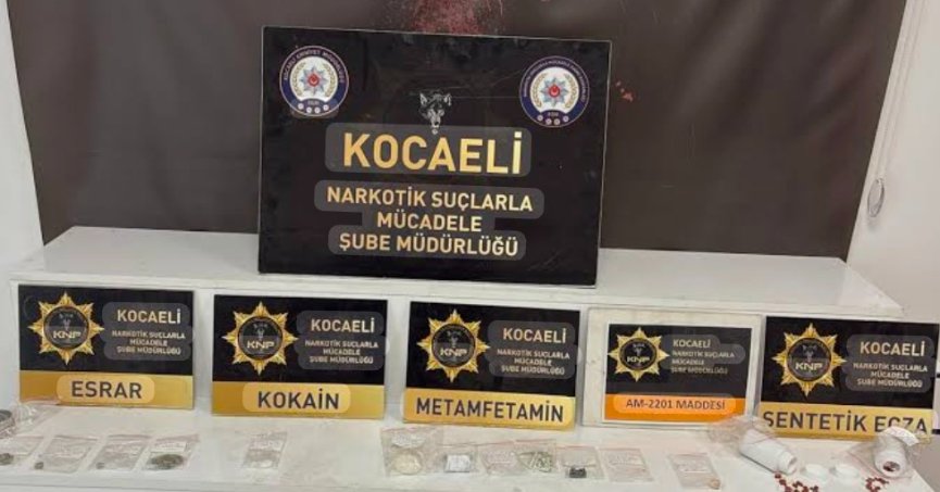 Kocaeli'de Uyuşturucu Operasyonları 