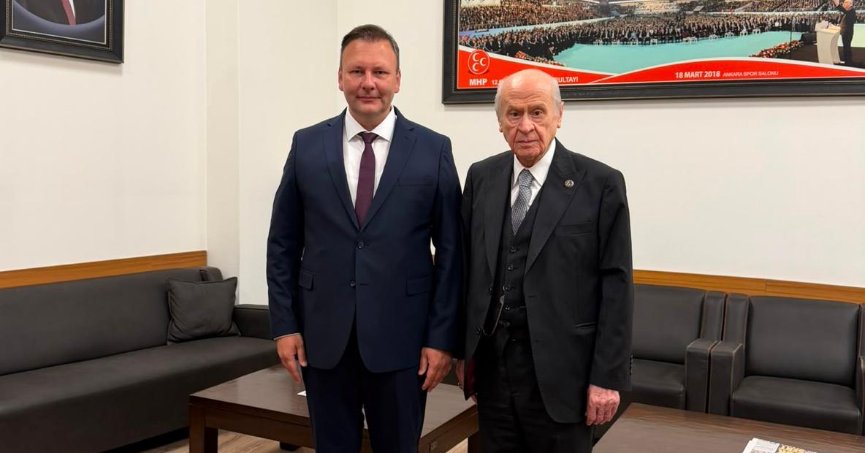 İlk Ziyaretini Genel Başkana Yaptı 