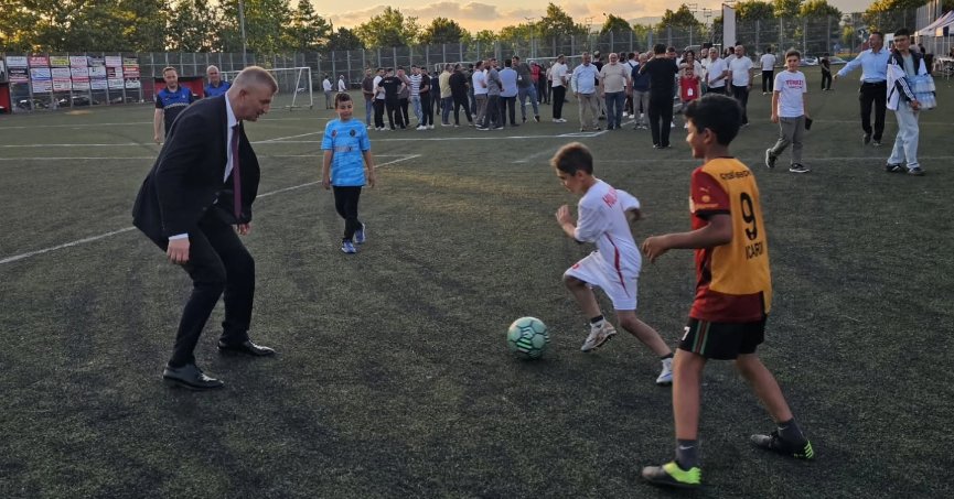 Köyler Arası Turnuvada İlk Düdük Çaldı