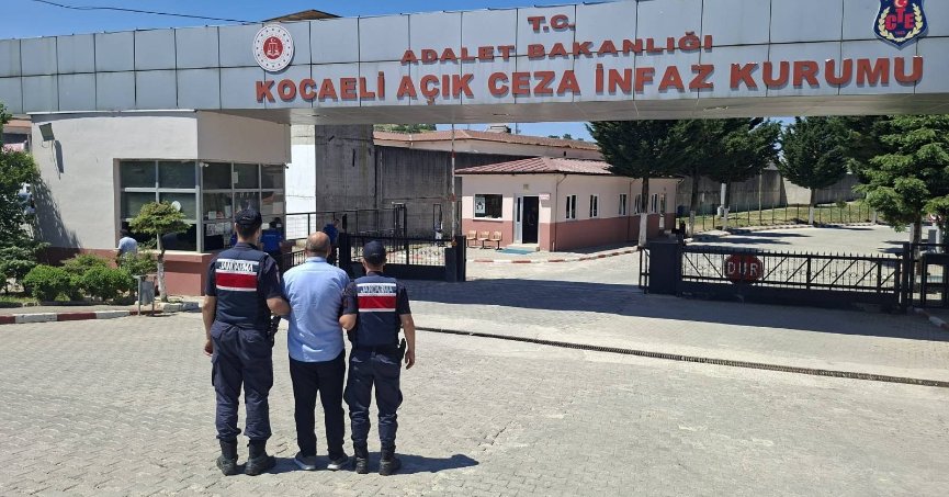 18 Yıl 4 Ay Hapis Cezası Bulunan Firari Gölcük’te Yakalandı