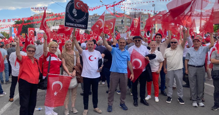 Kocaeli Teşkilatından Tandoğan'a Çıkartma!