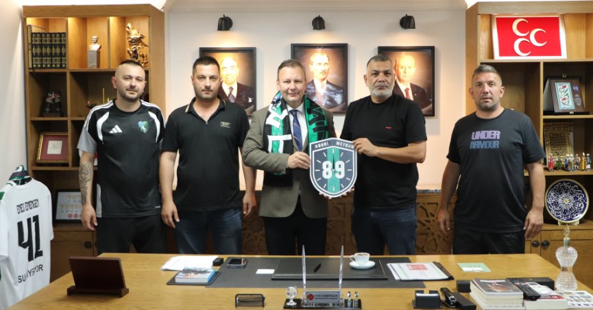 Hodri Meydan’dan Başkan Emengen’e Hayırlı Olsun Ziyareti