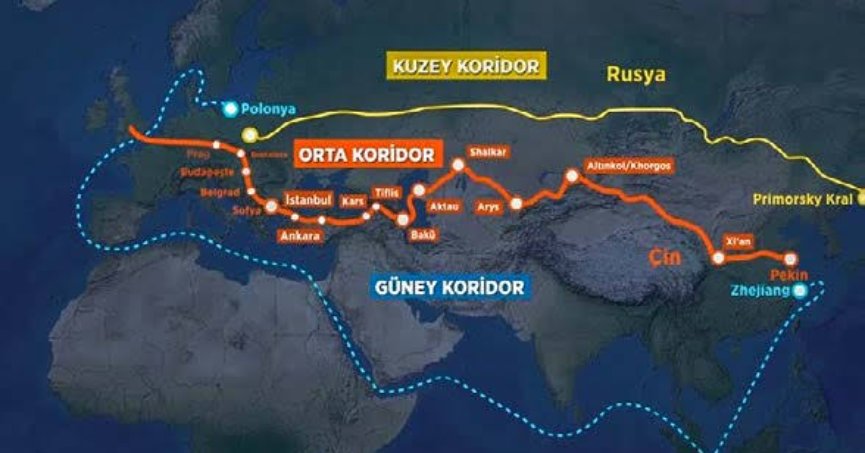 'Orta Koridor’u Anlattı.
