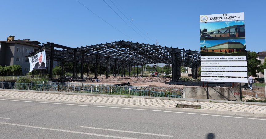 Kartepe'ye Dev Kapalı Pazar Müjdesi!