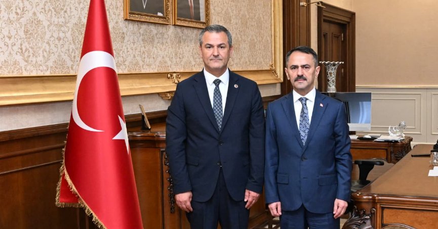 Başkan Vekili Lütfü Obuz'dan Vali Aktaş'a Nezaket Ziyareti
