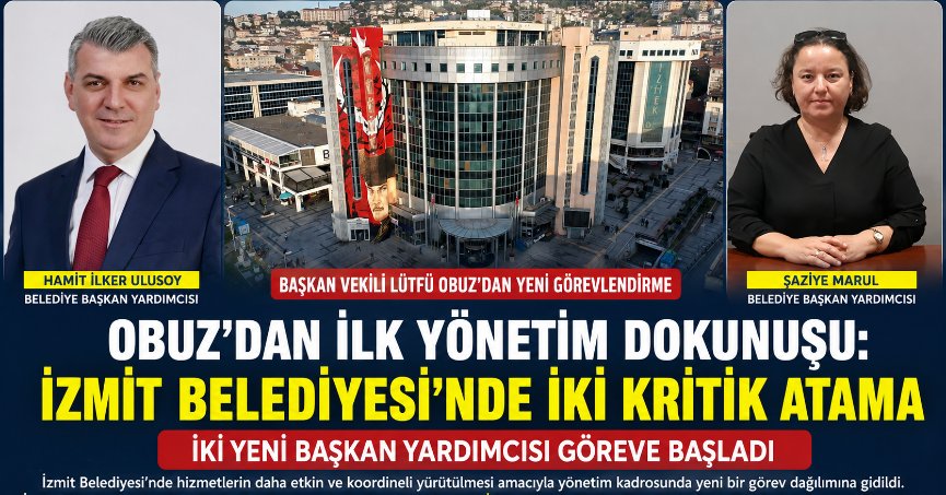 İki Yeni Başkan Yardımcısı Göreve Başladı