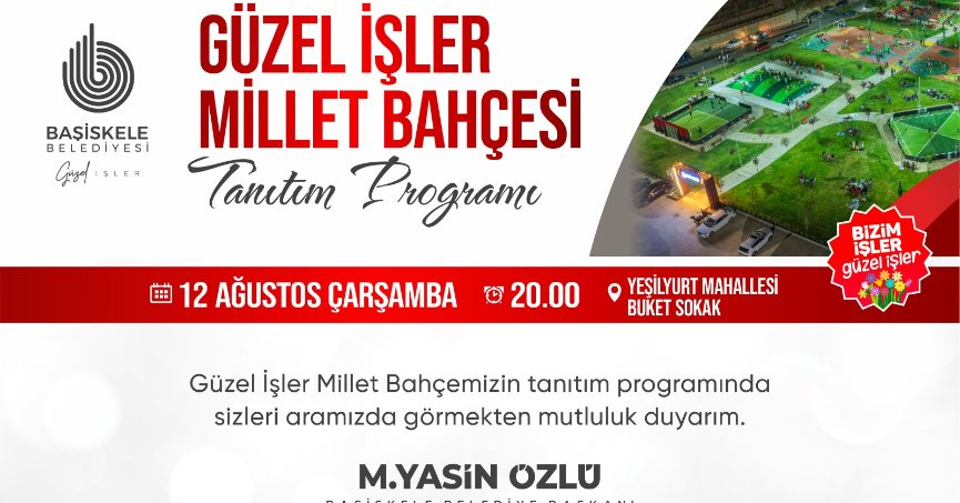 BAŞİSKELE’DE “GÜZEL İŞLER” ZAMANI!