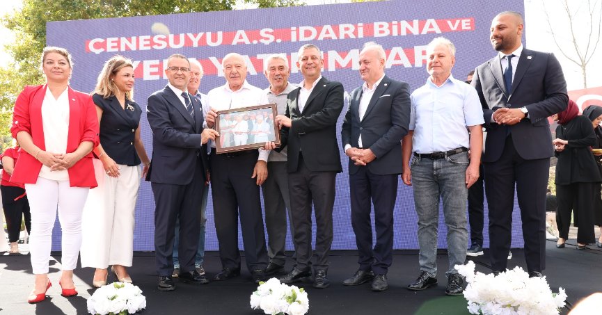 Özgür Özel, Çenesuyu’nun Yeni Yatırımlarını Hizmete Açtı