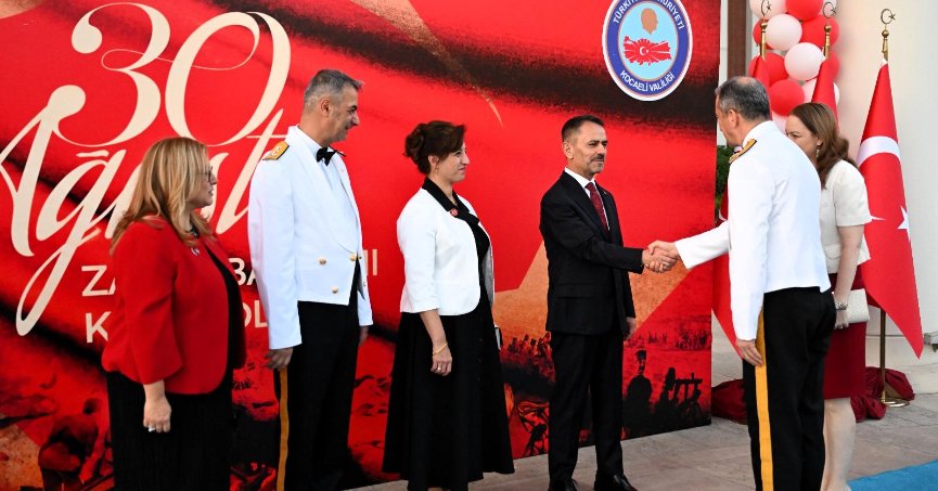 Kocaeli’de 30 Ağustos resepsiyonu!