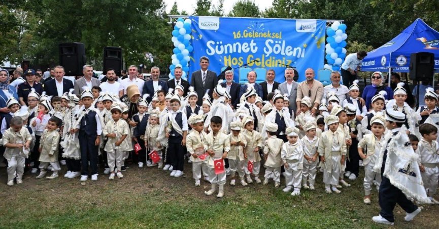 Kartepe’de 300 çocuğun sünnet coşkusu!