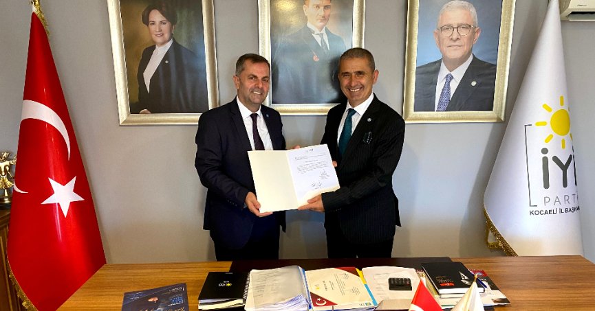 Eski İl Başkanı İYİ Parti’de İlçe Başkanı Oldu!