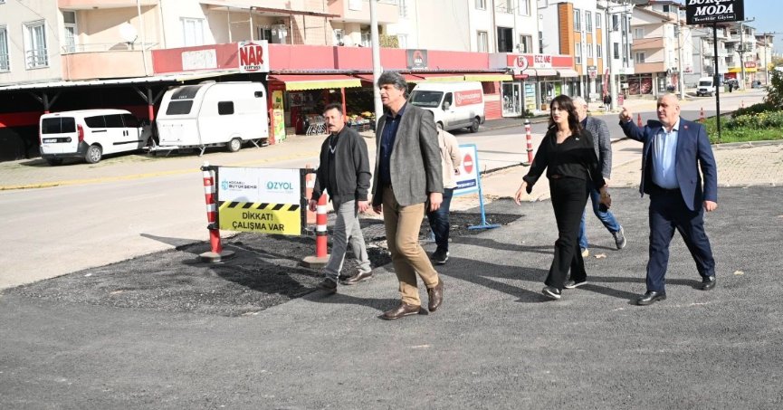 Çalışmaları yerinde inceledi 