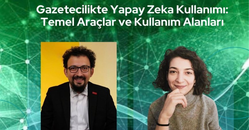 Gazetecilere yapay zeka eğitimi geliyor!