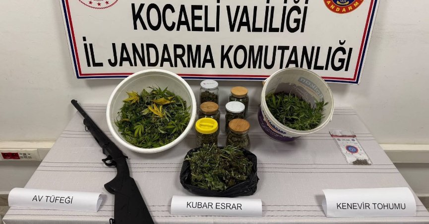 Karamürsel’de uyuşturucu operasyonu